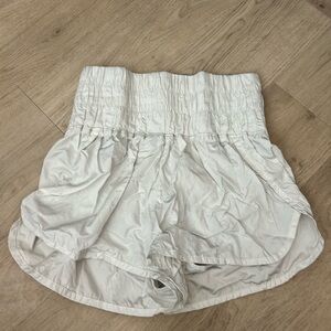 FP Movement by Free People White High Waist Shorts